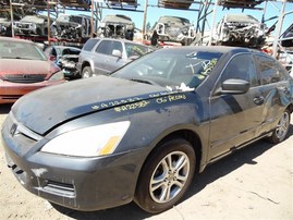 2006 Honda Accord EX Gray Sedan 2.4L Vtec AT #A22587